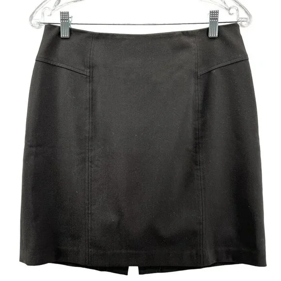 Worthington Skirt Size 8 Womens Black Short Lined - Picture 1 of 12